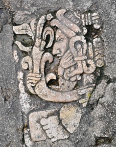 Detail of Mayan ruins in Yucatan Detail of Mayan ruins in Yucatan