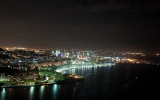 A picture I took of Rio at night