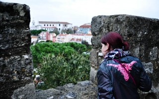 Looking out over the city