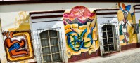 Streetside Grafitti in Oaxaca