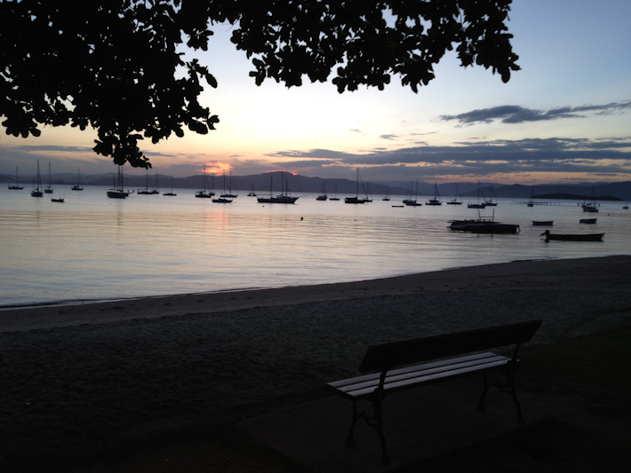 The bay in Santo Antonio de Lisboa