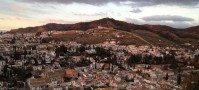 Granada from the towers of the Al Hambra