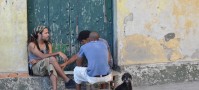 People watching is a great passtime in Havana
