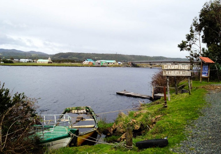 The tiny village of Cucao