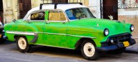 Vintage car in Havana, Cuba