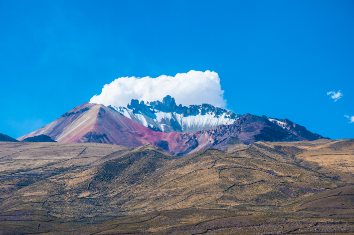 Tunupa Volcano - such earth colors, it almost looks like it's been painted!