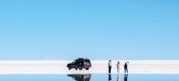 Reflections at Salar de Uyuni