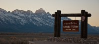 Grand Tetons at Sunset