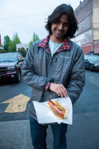 Chicago style hot dog from a food truck in Portland. Portland and Seattle were our favorite cities food wise. Chicago style hot dog from a food truck in Portland. Portland and Seattle were our favorite cities food wise.